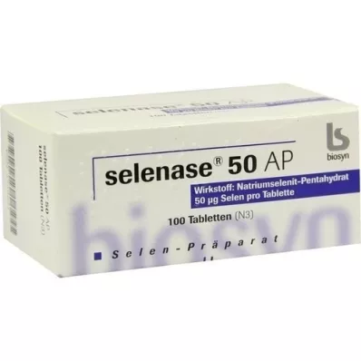 SELENASE 50 AP δισκία, 100 τεμάχια