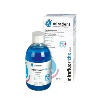 Miradent στοματικό διάλυμα mirafluor chx 0,06%, 500 ml Miradent στοματικό διάλυμα mirafluor chx 0,06%, 500 ml