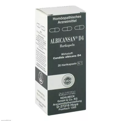 Albicansan D 4 κάψουλες, 20 τεμ Albicansan D 4 κάψουλες, 20 τεμ