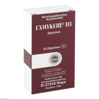 Exmykehl D 3 υπόθετα, 10 τεμ