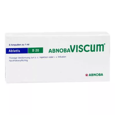 ABNOBAVISCUM Abietis D 20 αμπούλες, 8 τεμάχια