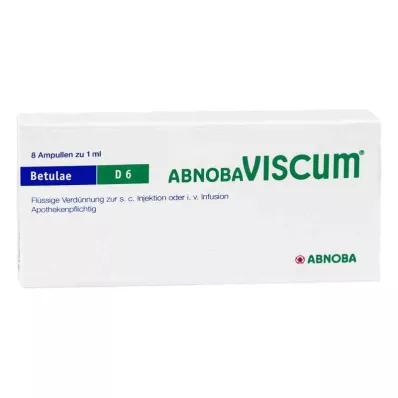 Φύσιγγες Abnobaviscum Betulae D6 (8 τεμ.) Φύσιγγες Abnobaviscum Betulae D6 (8 τεμ.)