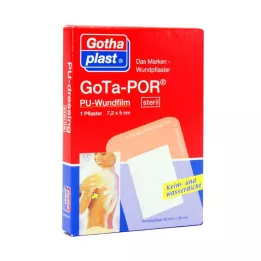 GOTA-POR Επίδεσμος τραύματος 5x7,2 cm αποστειρωμένος, 1 τεμάχιο