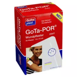 GOTA-POR Επίδεσμοι τραυμάτων αποστειρωμένοι 100x150 mm, 50 τεμάχια