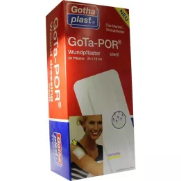 GOTA-POR Επίδεσμοι τραυμάτων αποστειρωμένοι 100x250 mm, 50 τεμάχια