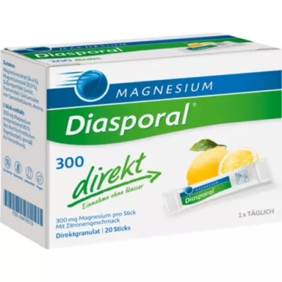 MAGNESIUM DIASPORAL 300 άμεσοι κόκκοι, 20 τεμάχια