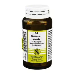 MERCURIUS SOLUBILIS F Complex No.64 δισκία, 120 κάψουλες