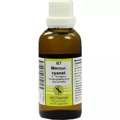 MERCURIUS CYANATUS K Complex No.67 Αραίωση, 50 ml