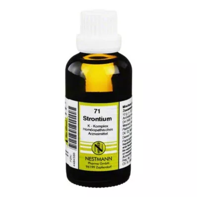 STRONTIUM K Complex No.71 Αραίωση, 50 ml STRONTIUM K Complex No.71 Αραίωση, 50 ml