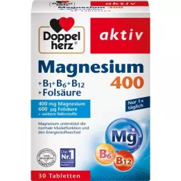 DOPPELHERZ δισκία μαγνησίου 400 mg, 30 τεμάχια