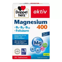 DOPPELHERZ δισκία μαγνησίου 400 mg, 30 τεμάχια
