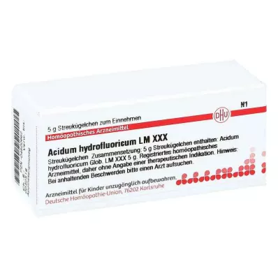 ACIDUM HYDROFLUORICUM LM XXX Σφαιρίδια, 5 g