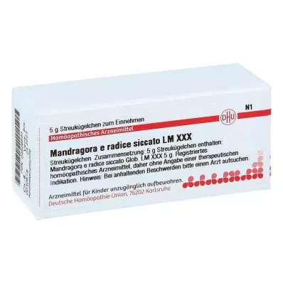 MANDRAGORA E radice siccata LM XXX Σφαιρίδια, 5 g MANDRAGORA E radice siccata LM XXX Σφαιρίδια, 5 g
