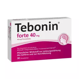TEBONIN forte 40 mg επικαλυμμένα με λεπτό υμένιο δισκία, 30 τεμάχια