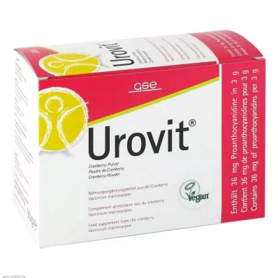 GSE Urovit Cranberry Powder, 30X3 g