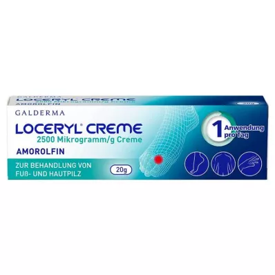 LOCERYL Κρέμα γάλακτος, 20 g