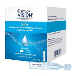 HYLO-VISION πιπέτες μονής δόσης sine, 60X0,4 ml