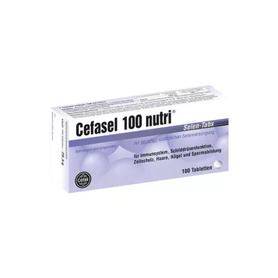 Cefasel 100 nutri Selenium Tabs δισκία, 100 τεμ
