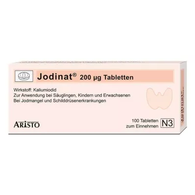 JODINAT δισκία 200 μg, 100 τεμάχια JODINAT δισκία 200 μg, 100 τεμάχια