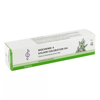 BIOCHEMIE 4 Κρέμα χλωριούχου καλίου D 6, 100 ml BIOCHEMIE 4 Κρέμα χλωριούχου καλίου D 6, 100 ml