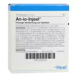 AN-IO Αμπούλες Injeel, 10 τεμάχια