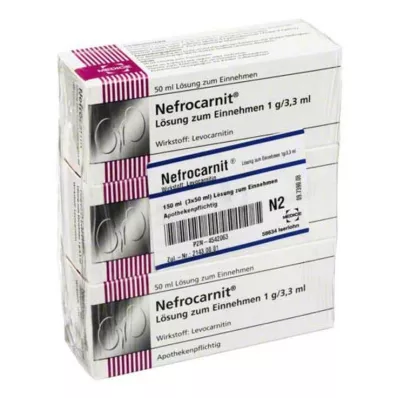 Πόσιμο διάλυμα Nefrocarnit, 150 ml