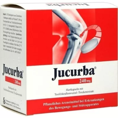 JUCURBA Σκληρές κάψουλες 240 mg, 120 τεμάχια