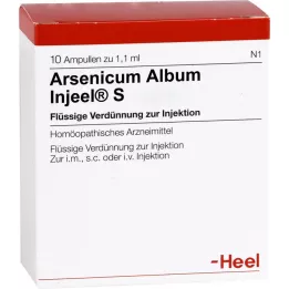 ARSENICUM ALBUM INJEEL Αμπούλες S, 10 τεμ