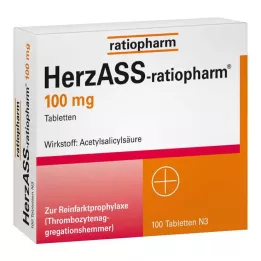 HERZASS-ratiopharm 100 mg δισκία, 100 τεμάχια