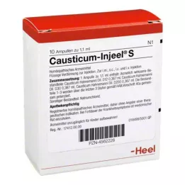 CAUSTICUM INJEEL Αμπούλες S, 10 τεμ