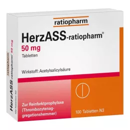HERZASS-ratiopharm 50 mg δισκία, 100 τεμάχια