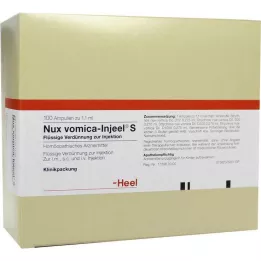 NUX VOMICA INJEEL Αμπούλες S, 100 τεμ
