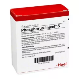 PHOSPHORUS INJEEL Αμπούλες S, 10 τεμ