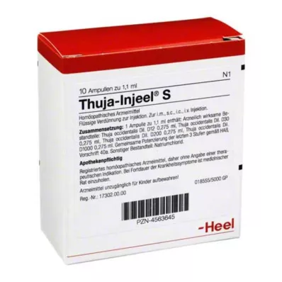 THUJA INJEEL Αμπούλες S, 10 τεμ THUJA INJEEL Αμπούλες S, 10 τεμ