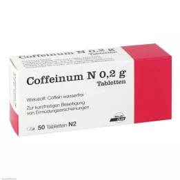 COFFEINUM Δισκία N 0,2 g, 50 τεμάχια