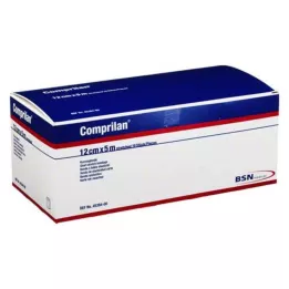 COMPRILAN Ελαστικός επίδεσμος 12 cmx5 m, 10 τεμάχια