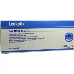 LEUKOFIX Επίδεσμος επιδέσμου 1,25 cmx5 m, 24 τεμάχια