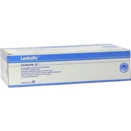 LEUKOFIX Επίδεσμος επιδέσμου 2,5 cmx5 m, 12 τεμάχια