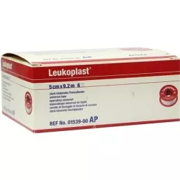 LEUKOPLAST 5 cmx9,2 m, 6 τεμ