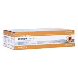 LEUKOPOR 2,5 cmx5 m, 12 τεμ