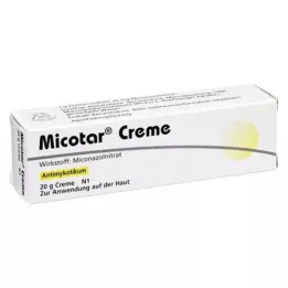 MICOTAR Κρέμα γάλακτος, 20 g