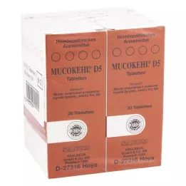 MUCOKEHL Δισκία D 5, 10X20 τεμ