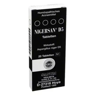 NIGERSAN D 5 δισκία, 20 τεμάχια