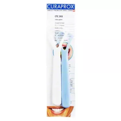 CURAPROX CTC 203 Καθαριστικό γλώσσας σε συσκευασία blister, 2 τεμ