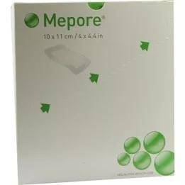 MEPORE Επίδεσμος τραύματος αποστειρωμένος 10x11 cm, 40 τεμάχια