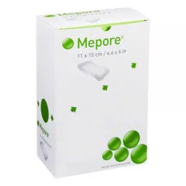 MEPORE Επίδεσμος τραύματος αποστειρωμένος 11x15 cm, 40 τεμάχια