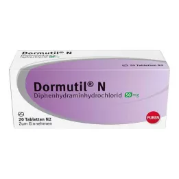 DORMUTIL Δισκία N, 20 τεμάχια