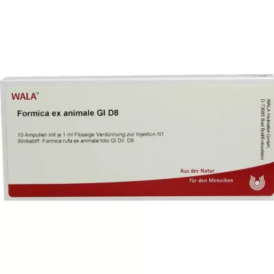 Formica ex animale GL D 8 αμπούλες, 10X1 ml Formica ex animale GL D 8 αμπούλες, 10X1 ml