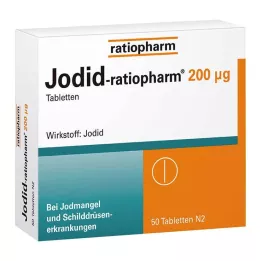 JODID-ratiopharm δισκία 200 μg, 50 τεμάχια