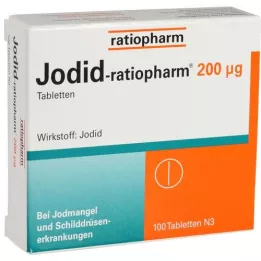 JODID-ratiopharm 200 μg δισκία, 100 τεμάχια